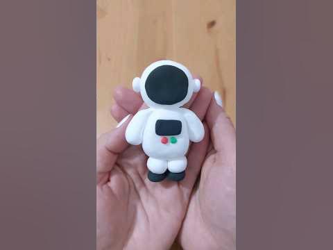 Космонавт из Воздушного Пластилина за Минуту 🌏🚀🪐 #arttoys - YouTube