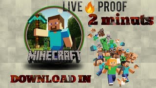 How to download Minecraft pocket edition in 2 minutes live proof screenshot 3