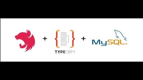 NestJS+Typeorm - MySQL DB연동