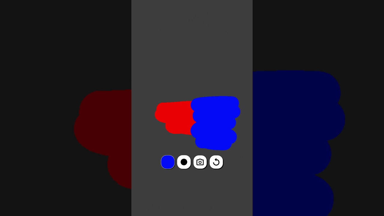 red + blue= purple 💜