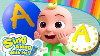 abc cupcake frosting balloon adventure sing along me kids