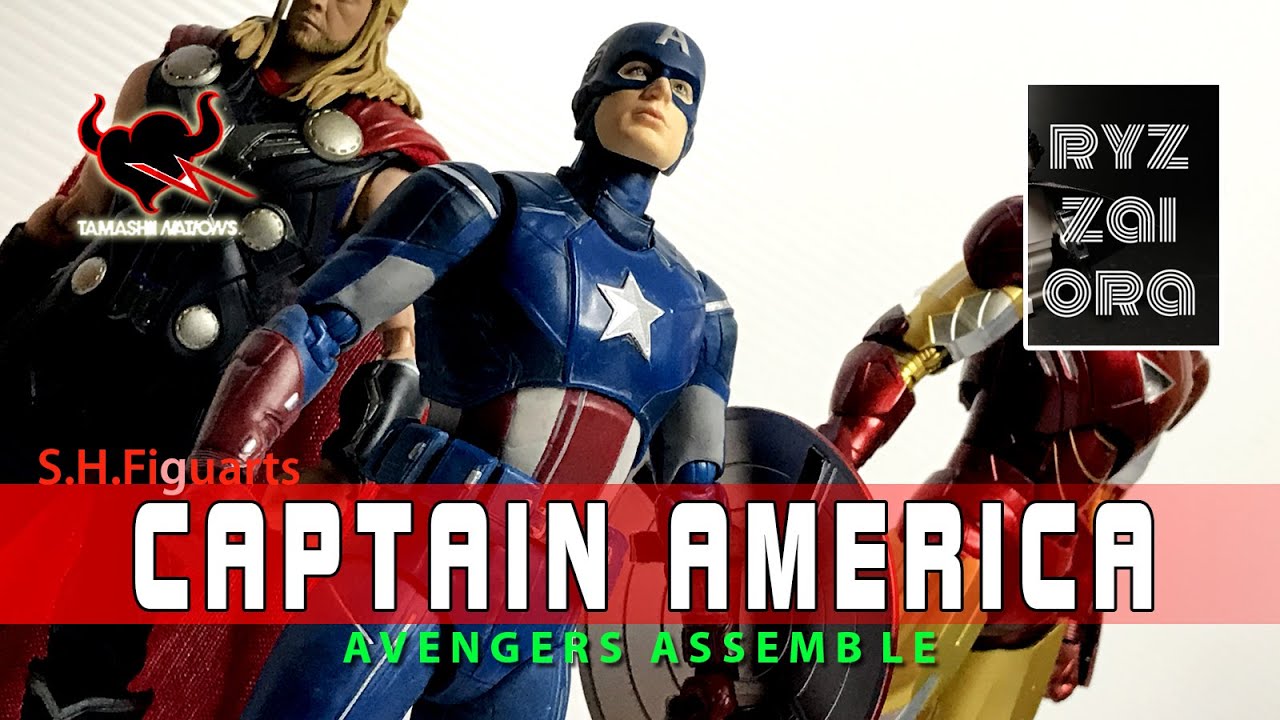 S.H.Figuartsキャプテン・アメリカ AVENGERS ASSEMBLE S.H.Figuarts Captain America - [AVENGERS ASSEMBLE] EDITION- (the