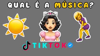 ADIVINHE A MÚSICA DO TIK TOK COM EMOJIS - DESAFIO MUSICAL #9