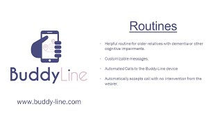 Routines for dementia and other cognitive impairments - www.buddy-line.com screenshot 5