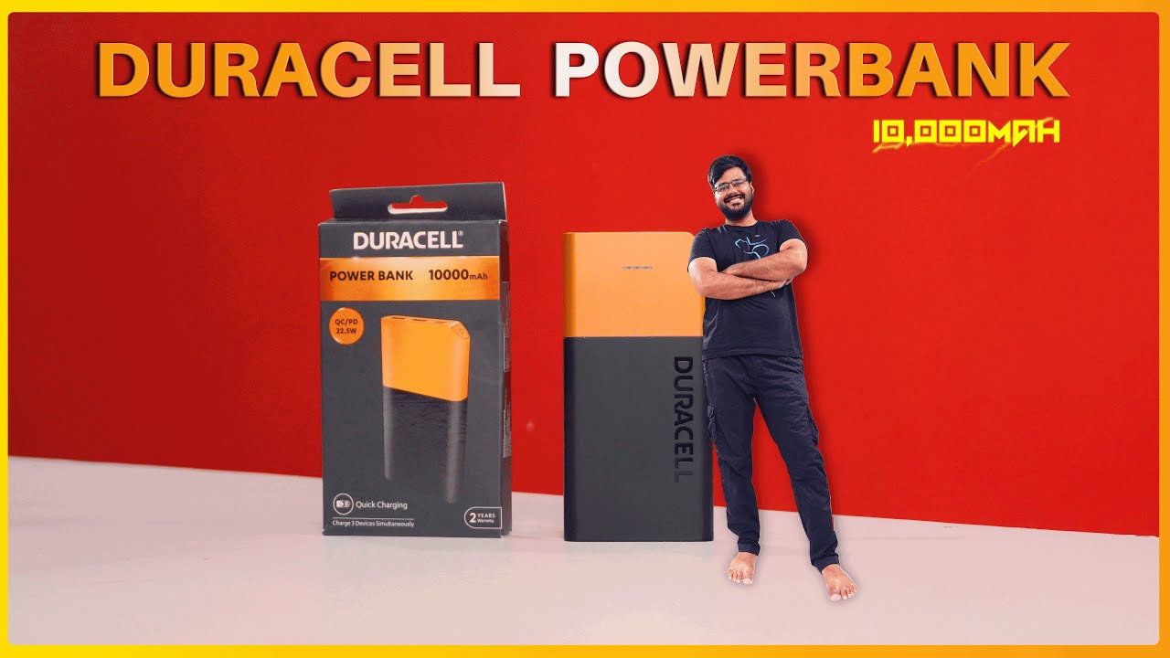 Duracell Power Bank 10000mAh Review: ⚡️ The Portable 22.5W PD Charger You  Can Depend On! 💪🔋 