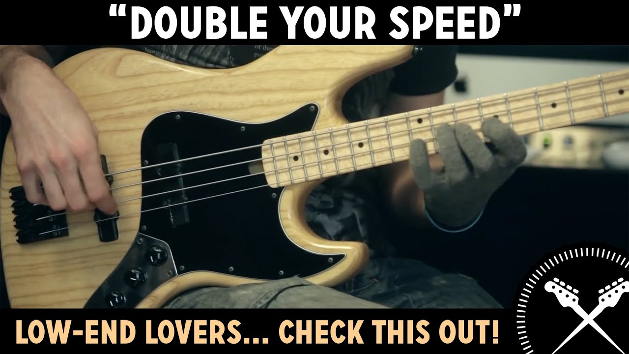 Double Your Speed Bass Lesson with Scott Devine YouTube