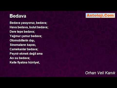 Orhan Veli Kanık -  Bedava