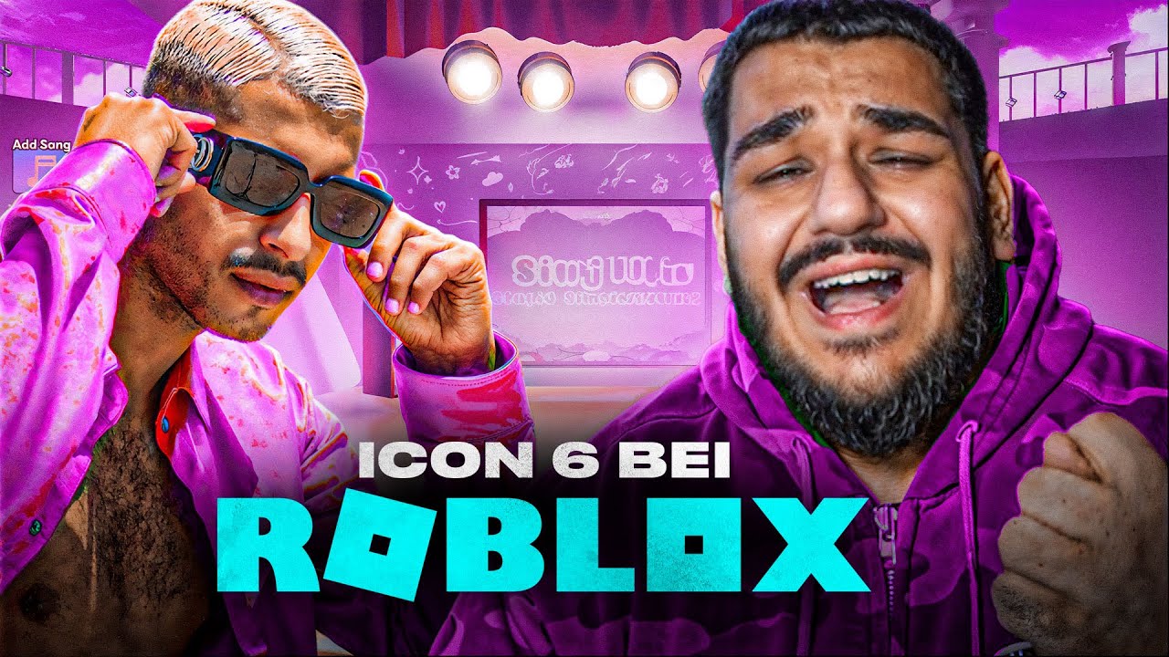 ICON 6 bei ROBLOX KARAOKE läuft schief.. 😂😍