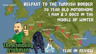 PART 1  I Drove My 20 Year Old Motorhome Across Europe From West To East In The Middle Of Winter