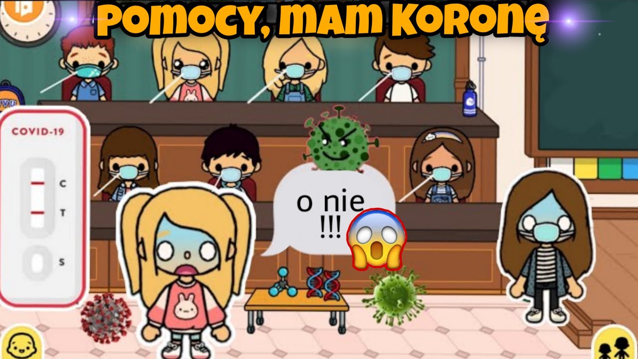 [CZĘŚĆ 2] POMOCY, MAM KORONĘ | TOCA BOCA HISTORYJKI PO POLSKU | TOCA LIFE WORLD
