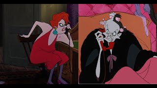 Madame Medusa yells at Cruella De Vil / Disney Crossover