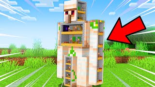 ¿Qué hay DENTRO de un GOLEM de MINECRAFT? 🤔