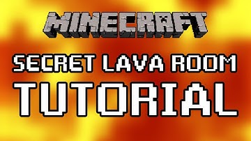 Minecraft Xbox 360 - SECRET LAVA ROOM TUTORIAL!!!