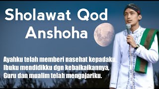 SHOLAWAT MERDU QOD ANSHOHA || USTADZ GANTENG ULINNUHA