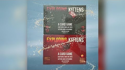 Unboxing Exploding Kittens (Original + NSFW)