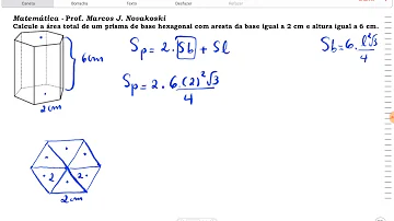 Como é a superfície lateral do prisma?