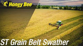 ST Grain Belt Swather Demo | Rapeseed | France