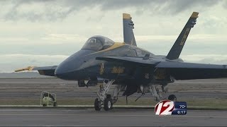 Families at the Rhode Island Air Show