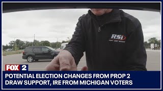 Potential election changes from Prop 2 draw support, ire from Michigan voters