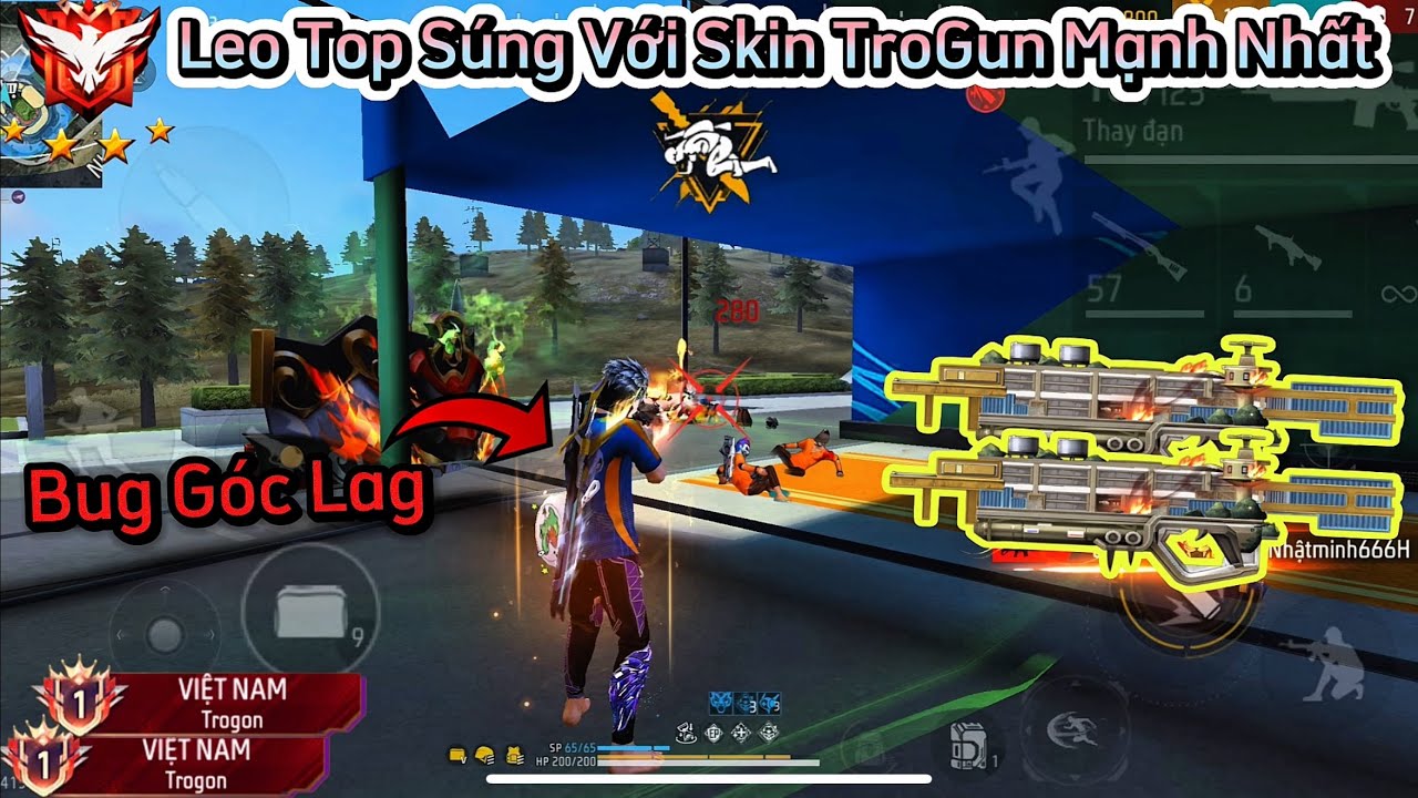 [Free Fire] CULÌ Solo Squad 1 Vs 52 "Phát Hiện Góc Lag Ở Khu Sân Cỏ" Và Cái Kết Khoá Luôn ID ?