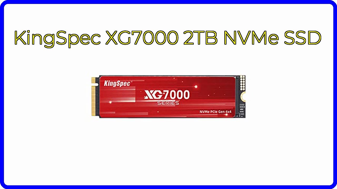 KingSpec XG7000 2TB SSD 稼働確認のみ KingSpec XG7000 2TB SSD 稼働