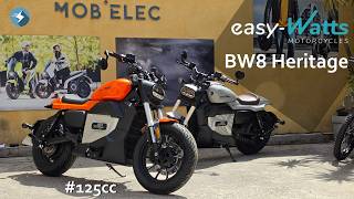 EasyWatts BW8 Heritage : Le Custom Électrique ultime sans permis moto !