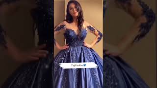 فساتين سهره ازياء سواريه تصميم Fashion design models evening dresses التاج للاقمشه