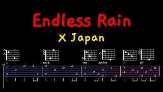 Endless Rain (X Japan) ~ Guitar Tab