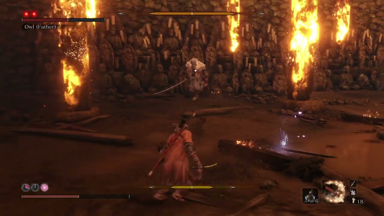 Sekiro Shadows Die Twice - Owl Father Boss Fight