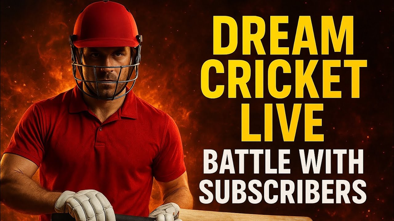 🏏 DREAM CRICKET LIVE ⚡ Rank Push Madness! | 1v1 Challenges + Playing with Viewers 🔥 | GamerFuel
