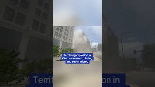 Terrifying footage shows MASSIVE explosion at bank in downtown Ohio