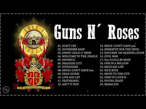 Guns N Roses Greatest Hits - Guns N Roses Best Songs - Guns N Roses Best Rock Ballads 70S 80S 90S