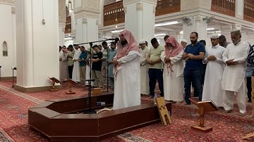 صلاة العشاء يوم الإثنين 7-3-1441 الشيخ محمود خليل القارئ