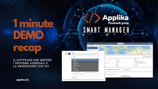 Applika Smart Manager Demo in meno di 1 minuto