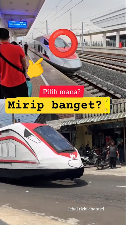 Kereta cepat ala pemuda indonesia #videoviral  #fypyoutube #keretaapi #shorts
