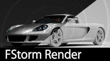 FStorm Realistic Test Render - Porsche Carrera GT