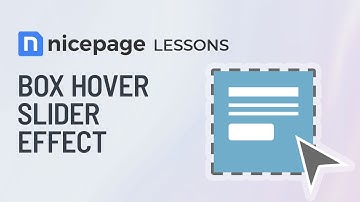 How to use Box Hover Slider Effect in Nicepage?