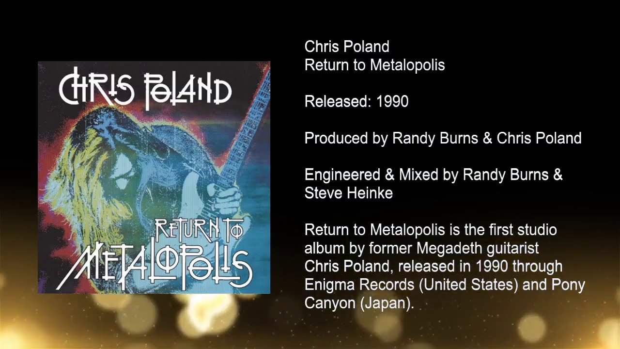 Megadeth Producer Talks Chris Poland 'Return to Metalopolis' Solo