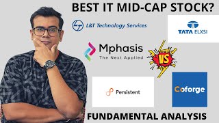 TATA ELXSI vs LTTS vs Mphasis vs Persistent System vs Coforge FUNDAMENTAL ANALYSIS | Best IT Stock ?