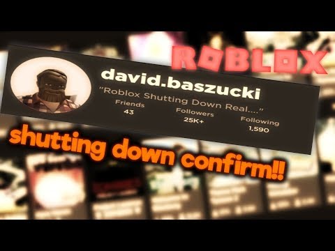 Enszo Youtube - roblox will be shut down myth confirmed