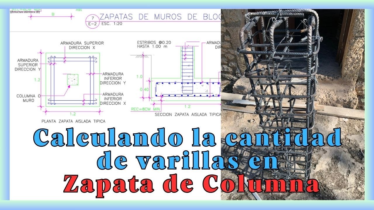 🏗️¿Cómo CALCULAR la cantidad de BARRAS de ACERO necesarias para una