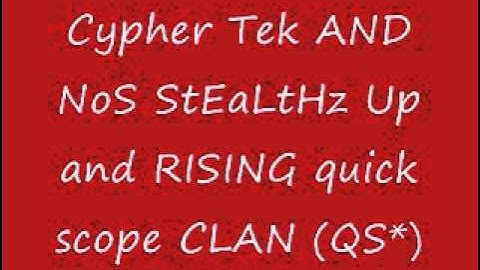 mw2 quick scope clan (QS*)