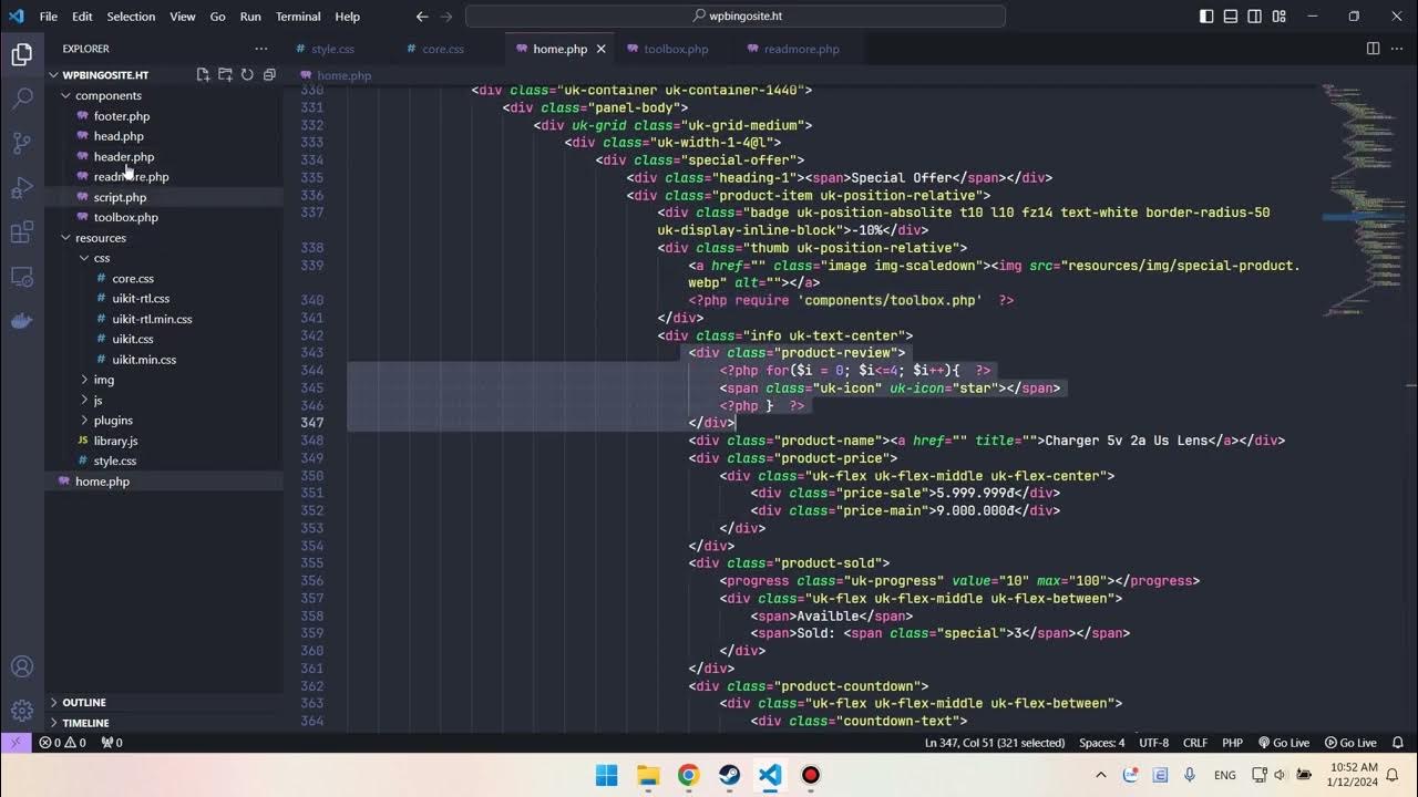 Tự học HTML/CSS 7: Xây dựng giao diện website (tiếp) - YouTube