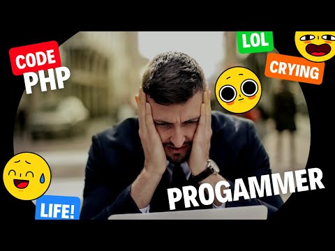 Crying Code - A Funny Programmer Scenario in which You Program in PHP
