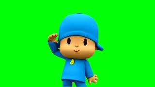 Pocoyo Green Screen Without Words Pocoyo Free Footages Animation Download 301