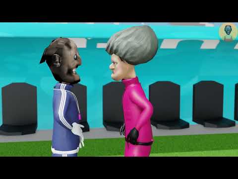 Love Secret Granny Vs Grandpa Vs Squid Game 오징어 게임 On The Beach Funny Horror Animation