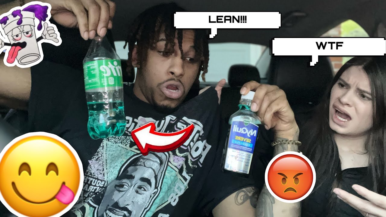 DRINKINNG LEAN IN FRONT OF MY GIRLFRIEND TO SEE HER REACTION*GONE  WRONG*