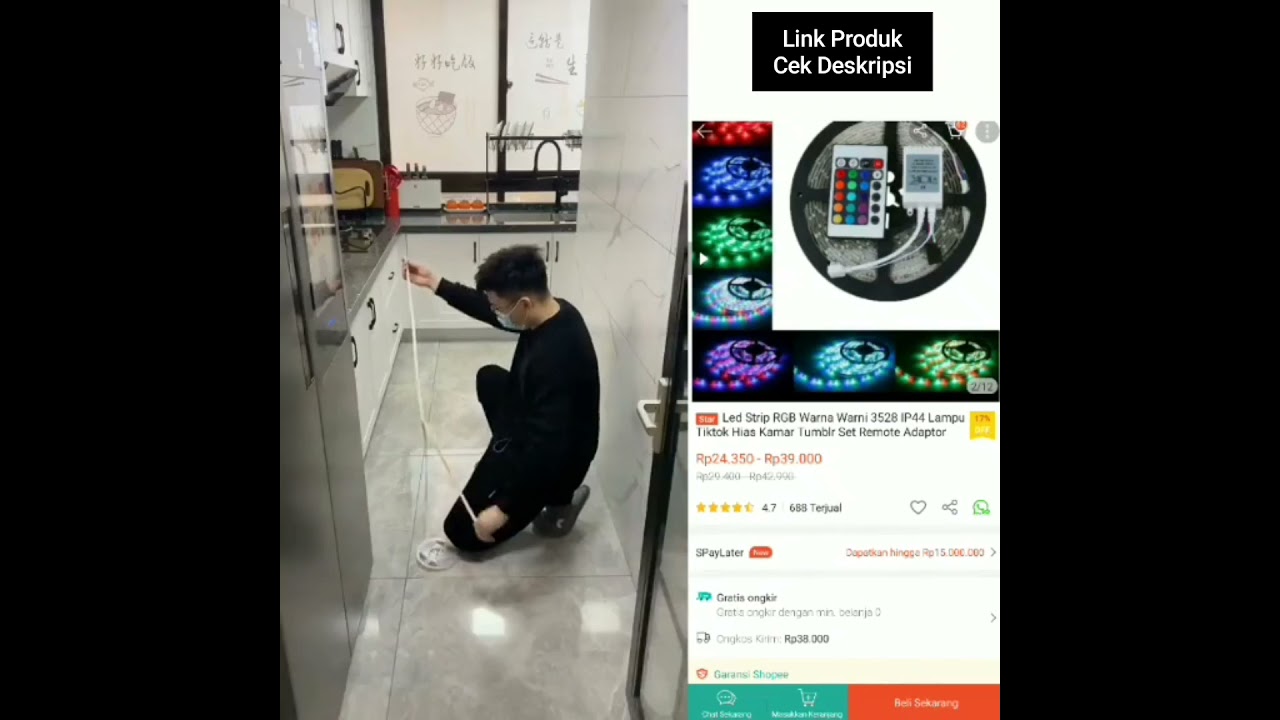 KECE ABIS, STRIP LED RGB MURAH!! 