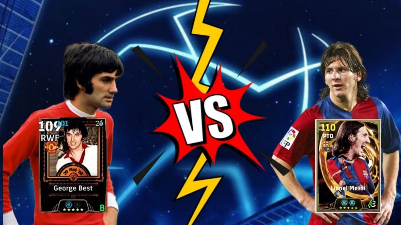GEORGE BEST É MELHOR QUE MESSI 110 BIGTIME ?