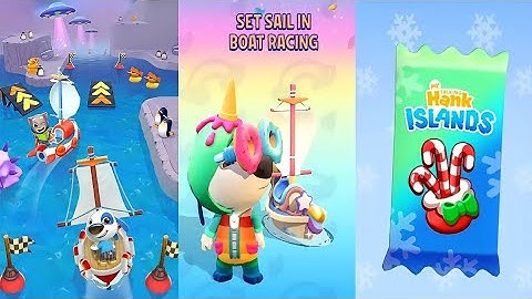 My Talking Hank: Islands - New Update Event!!! Get Outfit Limited & Collect All Stickers Gameplay